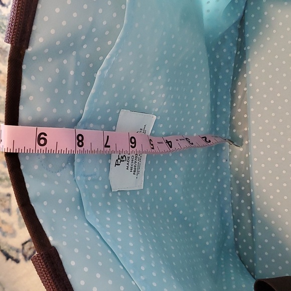 Blue & Brown Diaper Bag - Picture 9 of 10